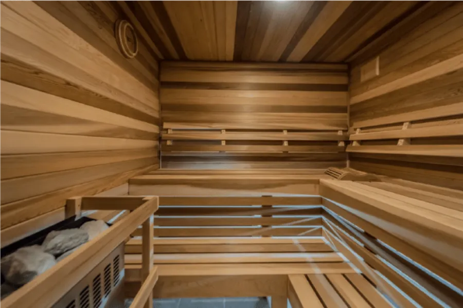 Bsaunas USA Custom Cedar Indoor Sauna Kit