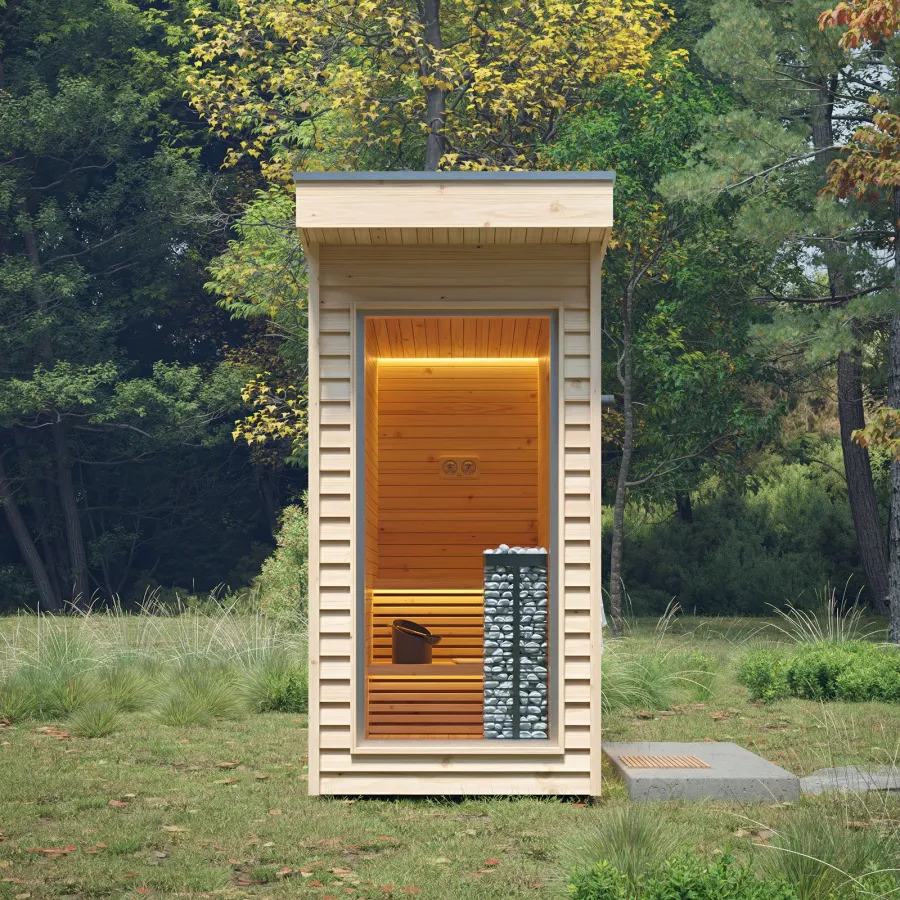 DEN Outdoors Rustic Sauna Plans