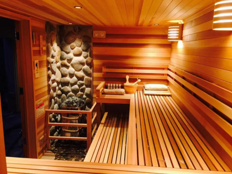 Finlandia 4' × 6' × 7' Pre-Cut Indoor Sauna Kit
