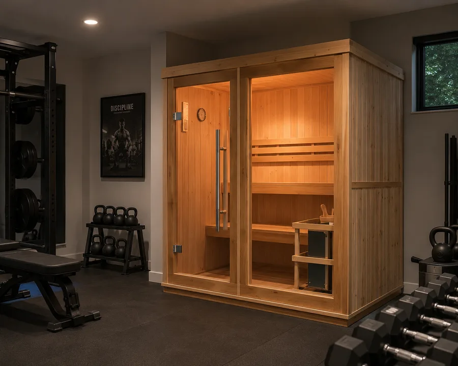 SunRay Charleston 400TN Indoor Sauna Kit